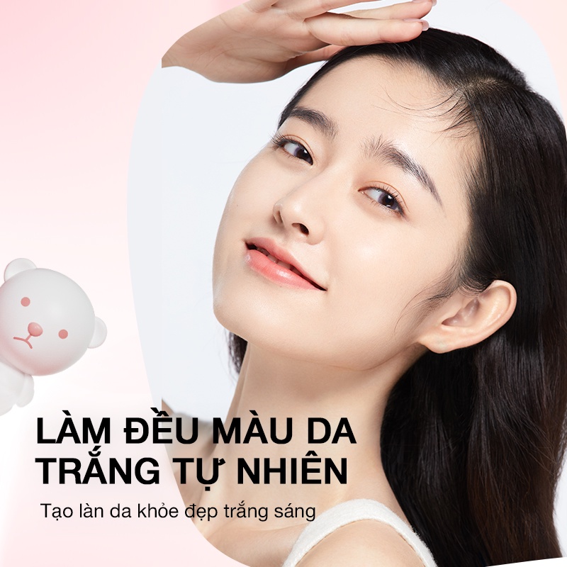 Kem Nâng Tone Da Pink Bear Dưỡng Ẩm Che Khuyết Điểm Hiệu Quả Làm Mềm Mịn Da  15g | BigBuy360 - bigbuy360.vn