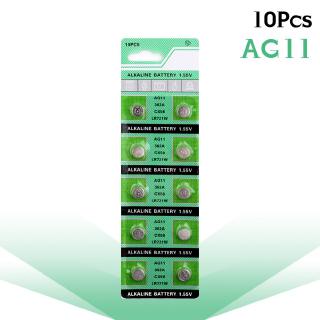 Vĩ 10v pin nút AG11 (T&E  TIANQIU...)