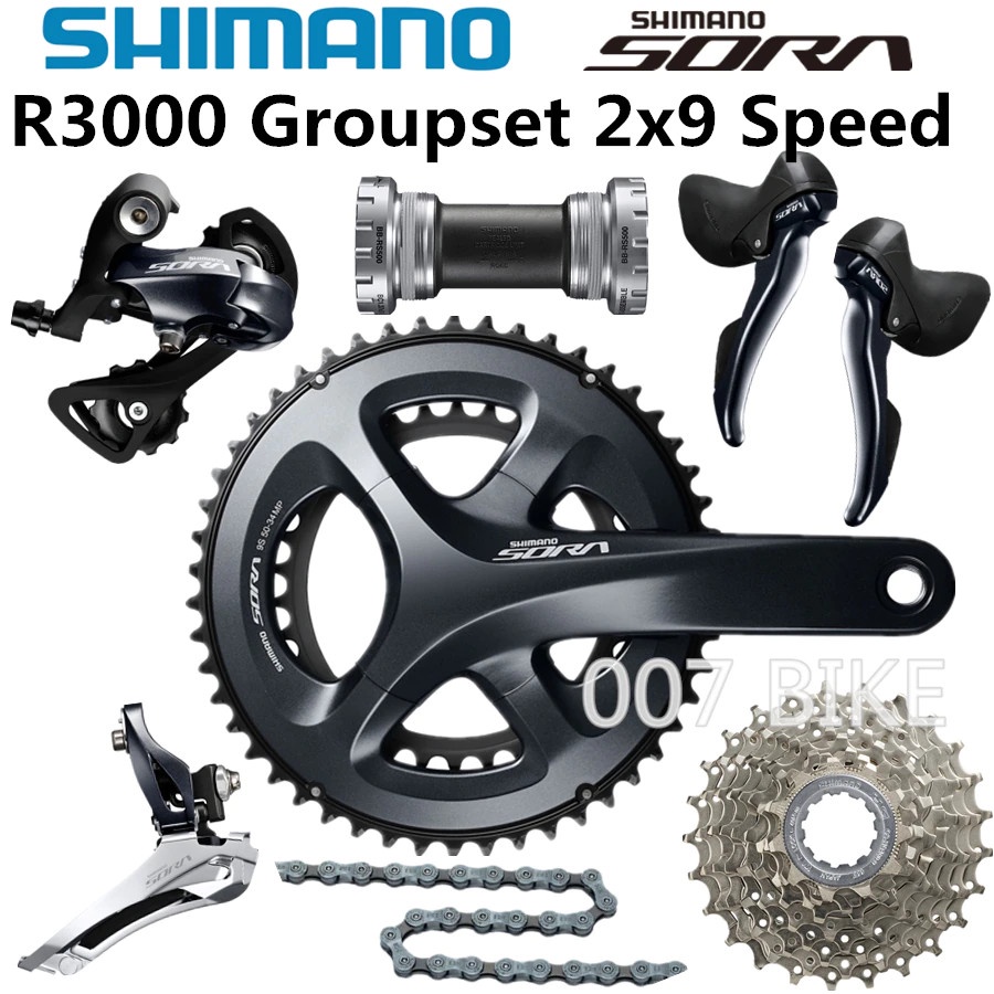 Groupset Shimano Sora R3000 2x9 speed