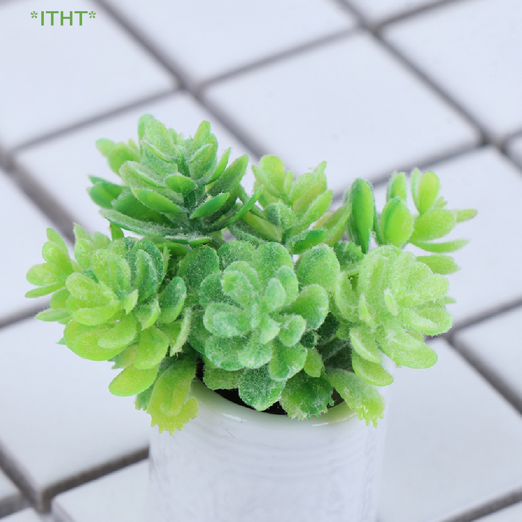 Mô Hình Bình Hoa Giả Bằng Gốm Dùng Trang Trí Nhà Búp Bê Mới