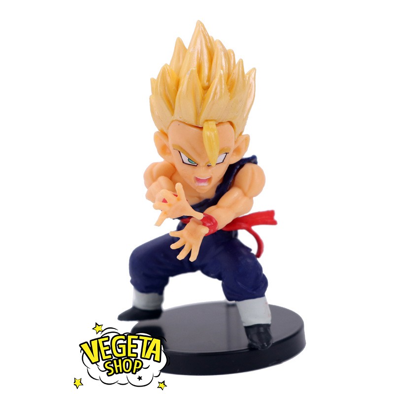 Mô hình Dragon Ball - Set 6 mô hình Dragon ball Z GT Super WCF Vegeta Gohan Gogeta Goku Bardock SSJ SSJ4 - Cao 10cm