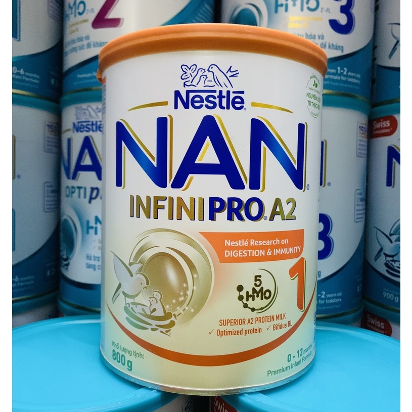 Sữa bột Nan InfiniPro A2 số 1 800g