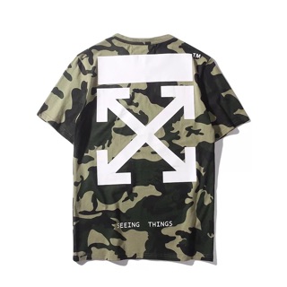 Áo Phông Tee OFF WHITE Camo