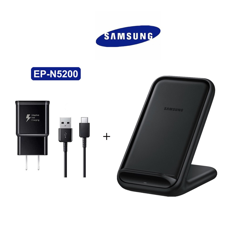 Đế Sạc Không Dây Samsung EP-N5200  Max 15W Cho Samsung Note 10 Note 20 S20 S10 S9 S8 iPhone 12 11 Pro XS X 8P Vâng