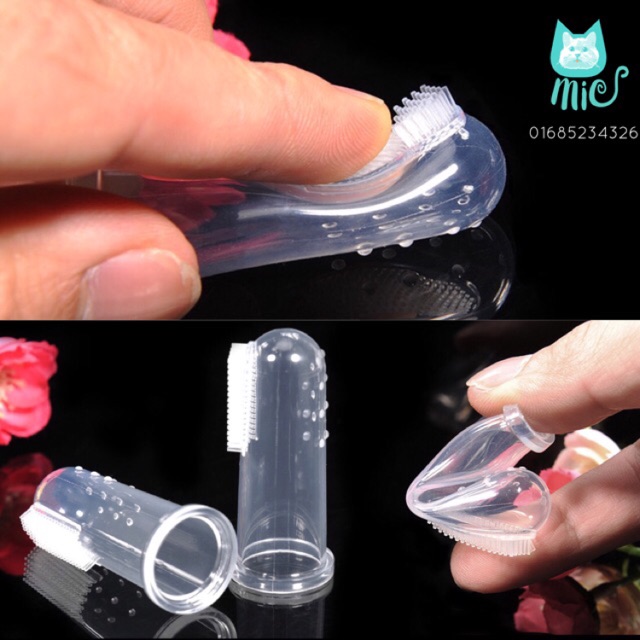 Bàn chải silicone cho thú cưng