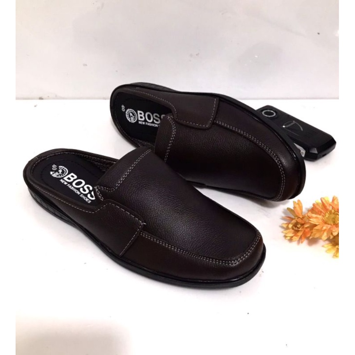 Dép sapo nam mẫu mới..màu nâu sang trọng lịch lãm