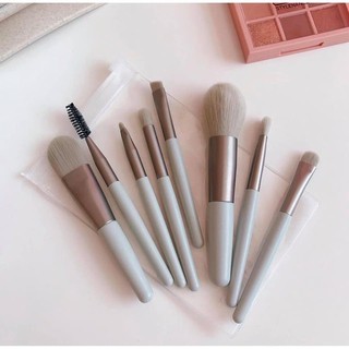 Bộ 8 cọ trang điểm pastel mini