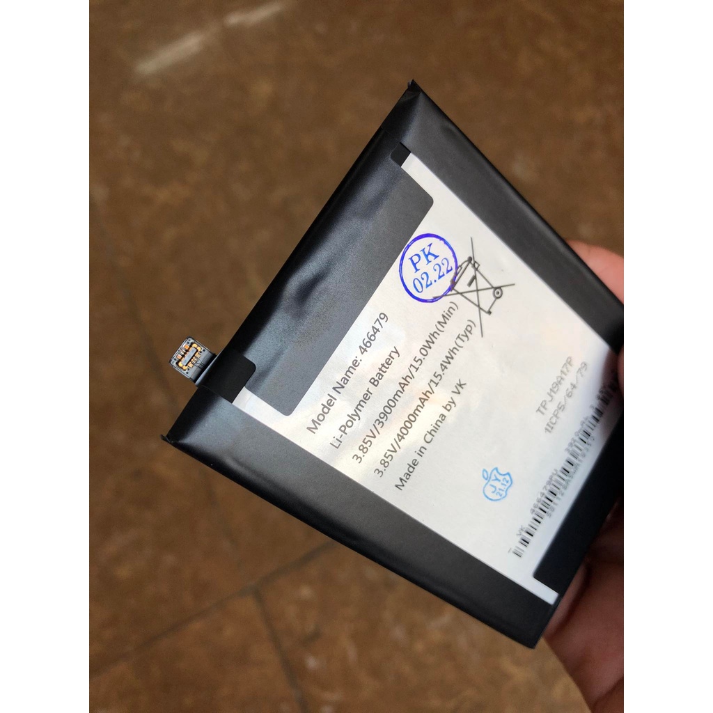 Thay Pin Wiko View 3 Lite Mã 466479 Dung Lượng 4000 mah Pin Tốt Chất Lượng