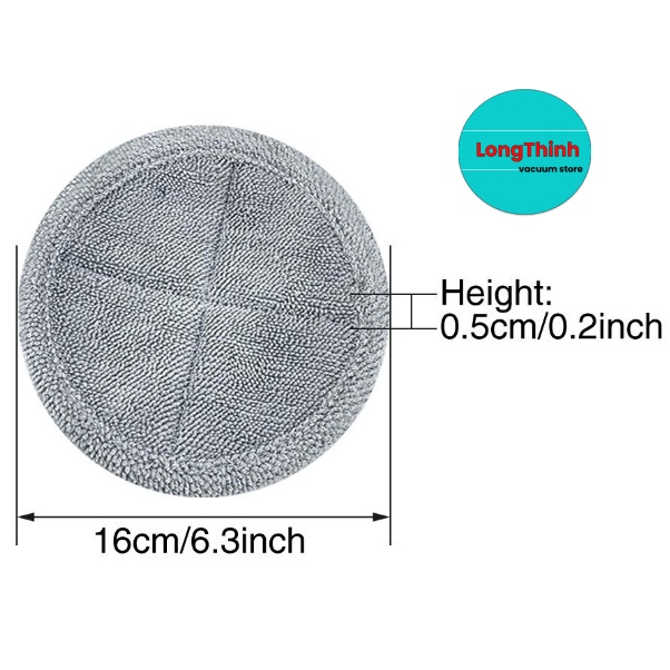 - Miếng lau đầu lau nhà cho máy hút bụi 𝘿𝙔𝙎𝙊𝙉