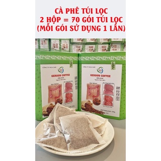 Cà phê hữu cơ thải độc đại tràng dạng túi lọc