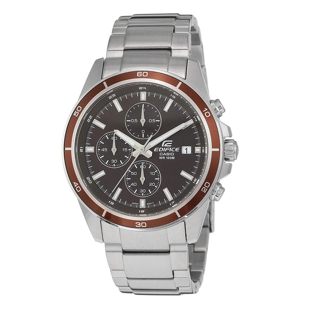 Đồng hồ Nam Edifice Casio EFR-526D-5AVUDF Chính hãng, Dây kim loại, Thời trang nam tính