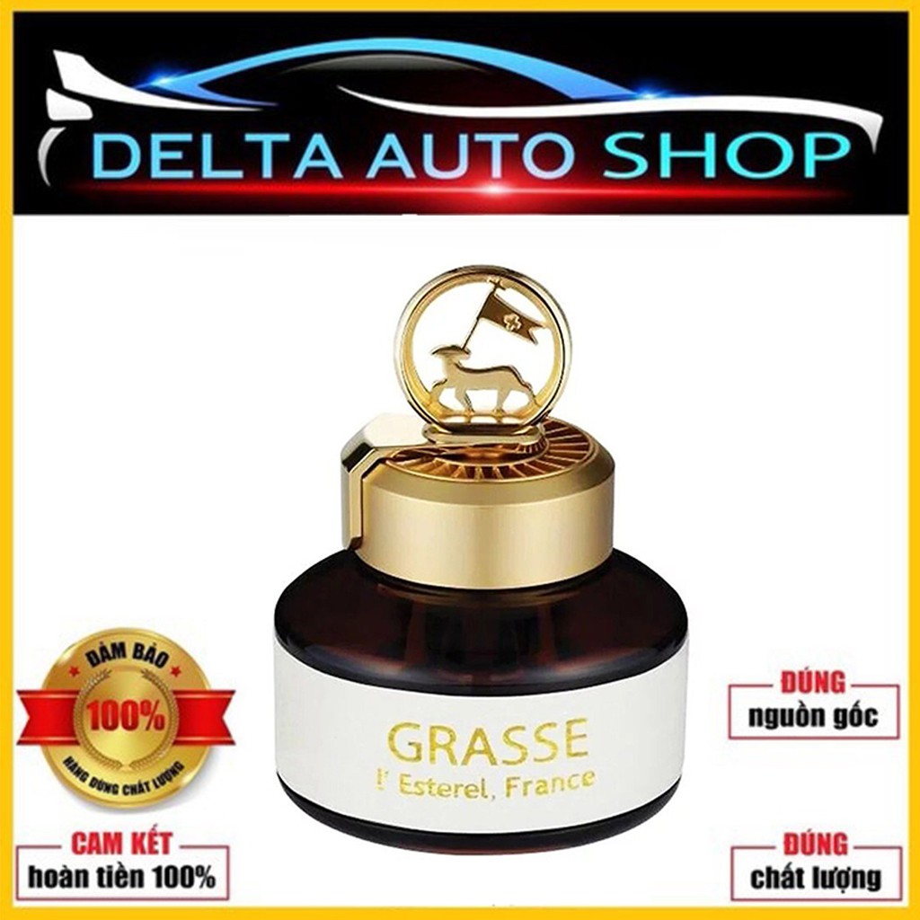 Nước Hoa Xe Hơi Cao Cấp Grasse Bullsone 110ml - Xạ Hương Trắng