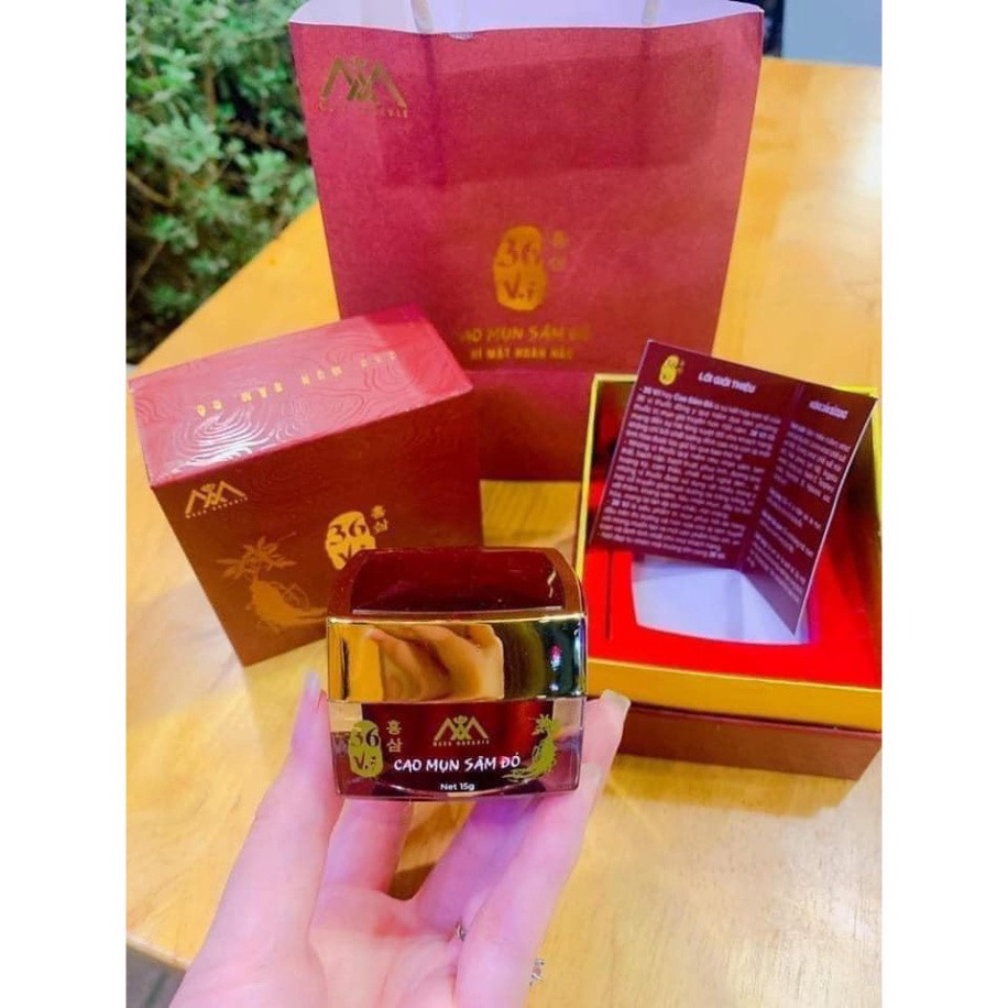 [Chính Hãng] Cao mụn sâm đỏ 36 vị hủ 15g | BigBuy360 - bigbuy360.vn