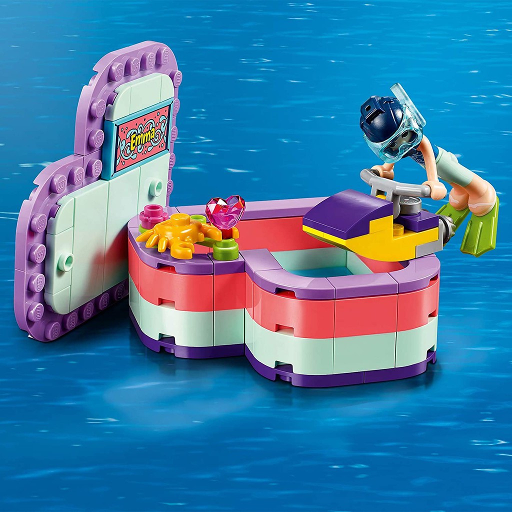 LEGO FRIENDS 41385 Hộp Trái Tim Mùa Hè Của Emma ( 86 Chi tiết)