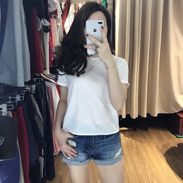 Áo ren đục lỗ