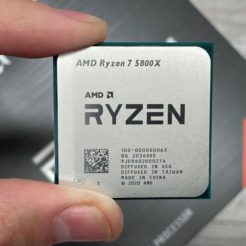 CPU AMD Ryzen 7 5800X BOX, SEAL SPC (3.8GHz Boost 4.7GHz | 32MB Cache | PCIe 4.0)  NEW BOX- BH 36 tháng)