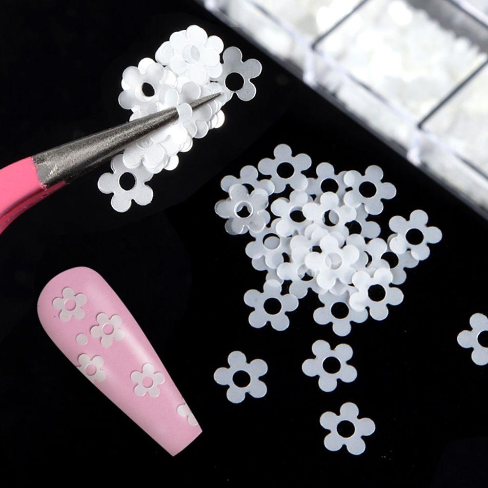 Miếng Dán Trang Trí Móng Tay Hình Bướm 3D Lấp Lánh DIY
