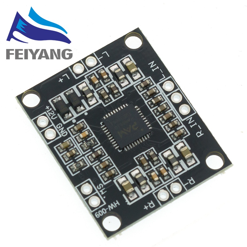 Bo mạch khuếch đại công suất kỹ thuật số PAM8610 class D mini âm thanh nổi kênh đôi 2x15w