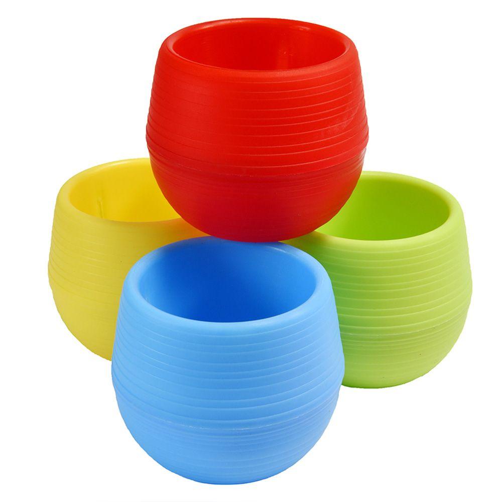 Chậu Hoa Mini Nhiều Màu Sắc Để Bàn Trang Trí Phòng Khách