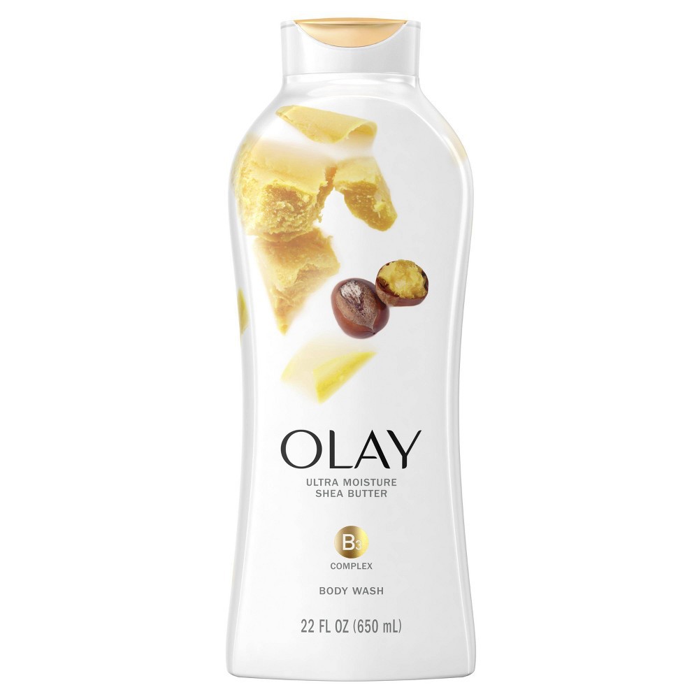 Sữa tắm Olay dưỡng ẩm vượt trội với Bơ Hạt Mỡ - Ultra Moisture with Shea Butter USA 650ml