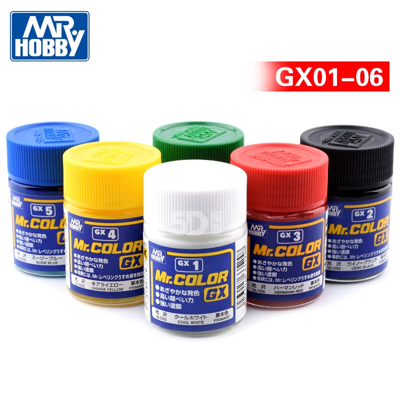 Sơn mô hình Mr Color GX01 - GX06 18ml