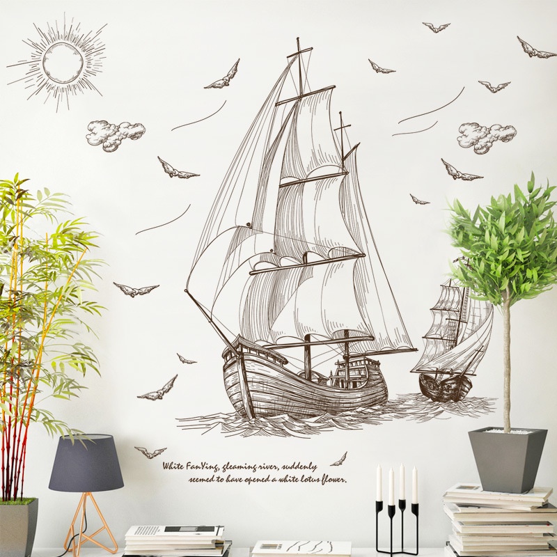 Bộ sưu tập tranh dán tường 3D phong cách hiện đại, Giấy dán tường, DECAL trang trí