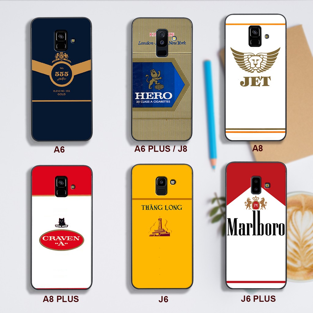 Ốp sam sung in hình BAO THÚÔC LÁ cho máy ss A6-A6 PLUS-A8-A8 PLUS-J6-J6 PLUS-J8