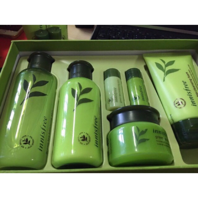 BỘ DƯỠNG DA TRÀ XANH GREEN TEA INNISFREE | BigBuy360 - bigbuy360.vn
