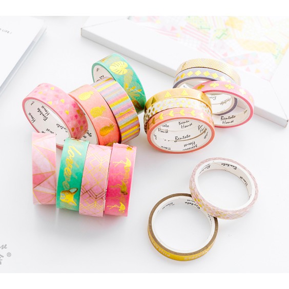 SET Tape Bling Bling 4 cuộn - 4 mẫu siêu xinh