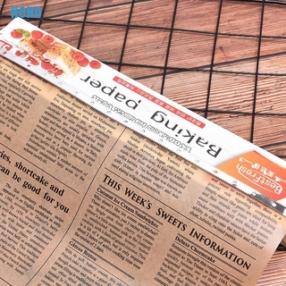 Cuộn Giấy Thấm Dầu Hai Mặt Dài 5m Tiện Dụng Khi Lót Nướng Bánh