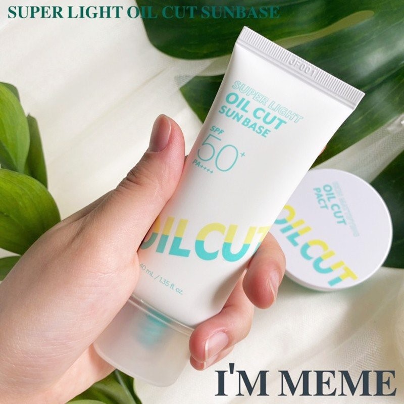 (Chính Hãng) Kem Chống Nắng Kiềm Dầu Dưỡng Da I'm Meme Super Light Oil Cut Sun Base SPF50+ PA++++