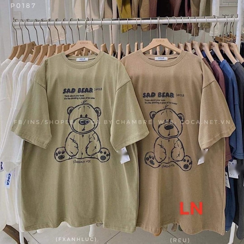 Áo phông SAD BEAR LN11