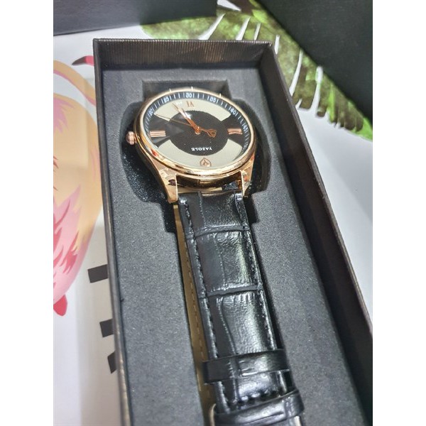 Đồng hồ nam Yazole 416 ⚡ SIÊU ĐẸP ⚡ đồng hồ nam dây đen kiểu dáng năng động và lịch lãm