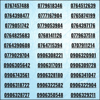 SIM 4G Mobifone TRÙM DATA 10 số đẹp đầu 09