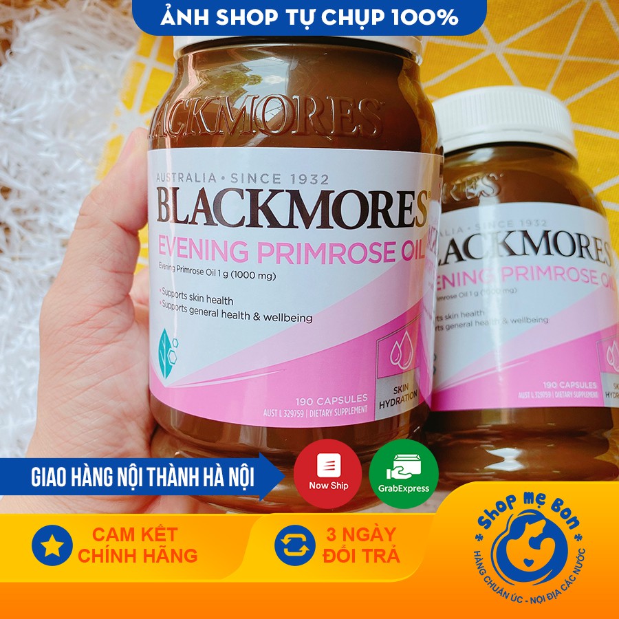 Tinh dầu Hoa Anh Thảo Blackmores Evening Primrose Oil 190 viên - Xuất xứ Úc