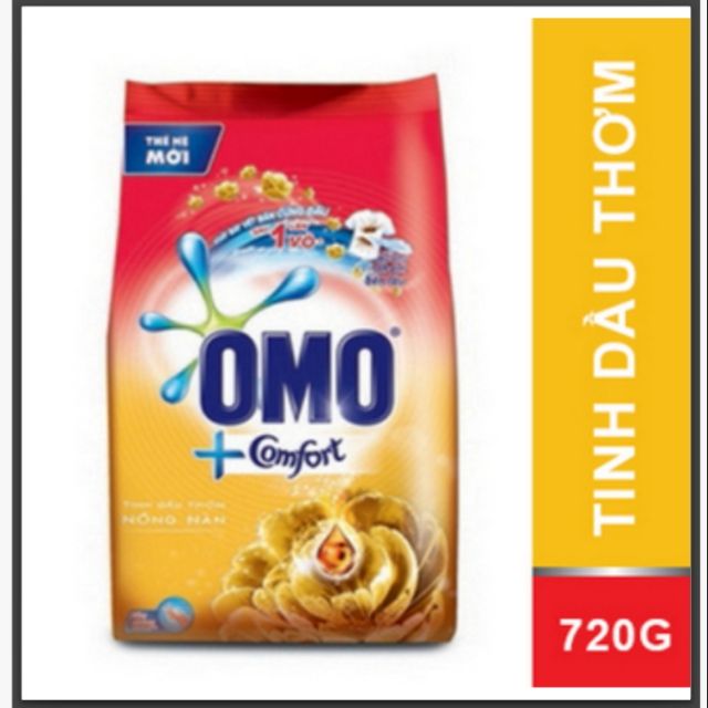 Bột giặt Omo Comfort 720g