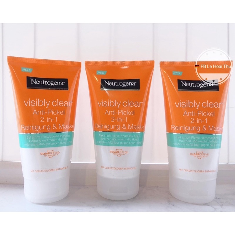 Sữa rửa mặt da dầu Neutrogena