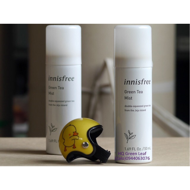 XỊT KHOÁNG TRÀ XANH INNISFREE Green tea mineral mist 50ml và 120ml và 150mL