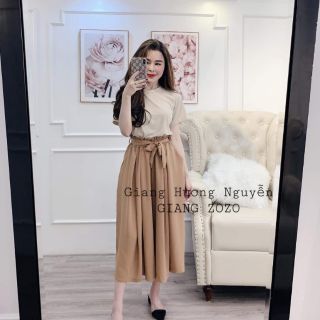 Set áo, quần giả váy