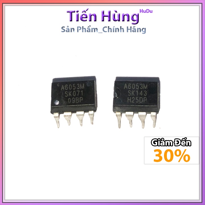 IC Nguồn MÁY GIẶT STR-A6053 STRA6053 A6053M 6053 DIP-7 Mới Chính Hãng Sanken 100%