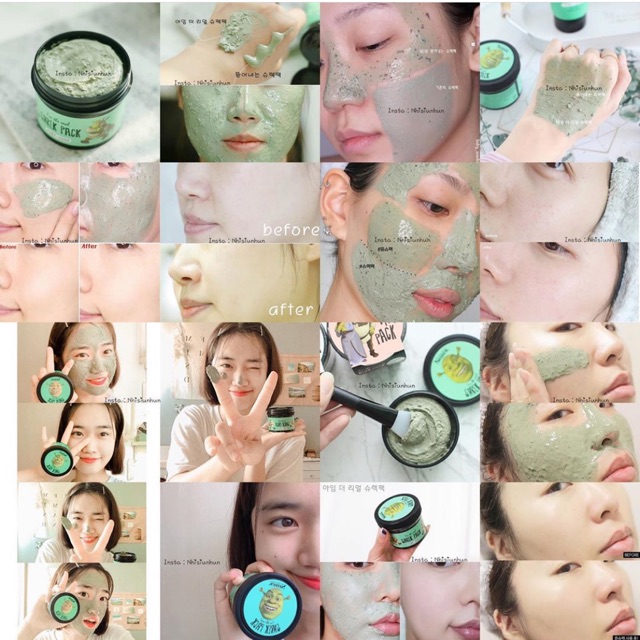 Mặt nạ ĐẤT SÉT BẠC HÀ I'm The Real Shrek Pack