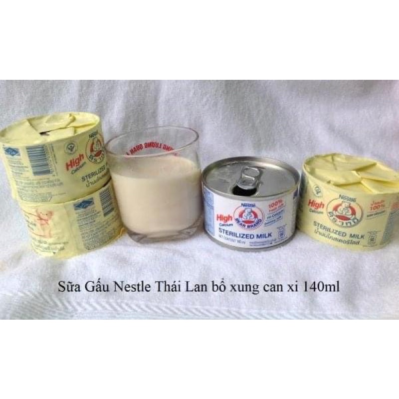 🐼 SỮA GẤU NESTLE THÁI LAN KO ĐƯỜNG