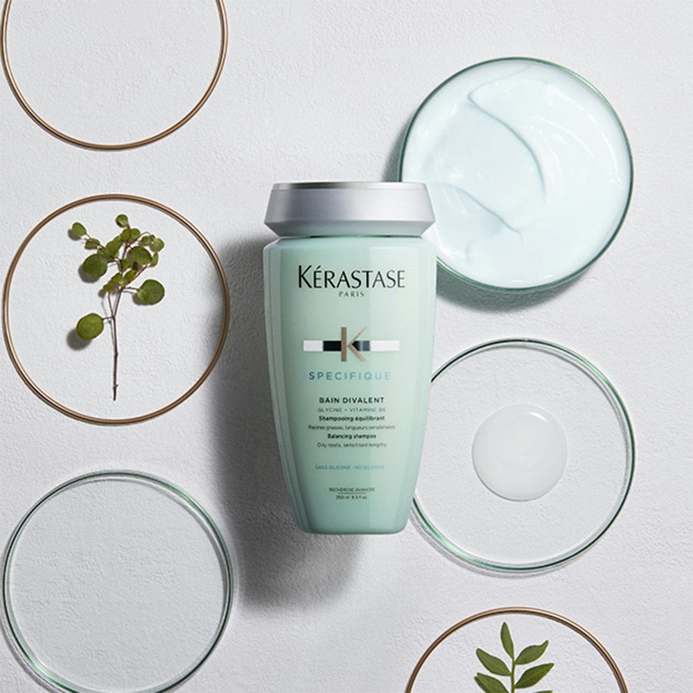 Dầu gội giảm tiết bã nhờn dành cho da đầu dư dầu Kérastase Bain Divalent 250ml