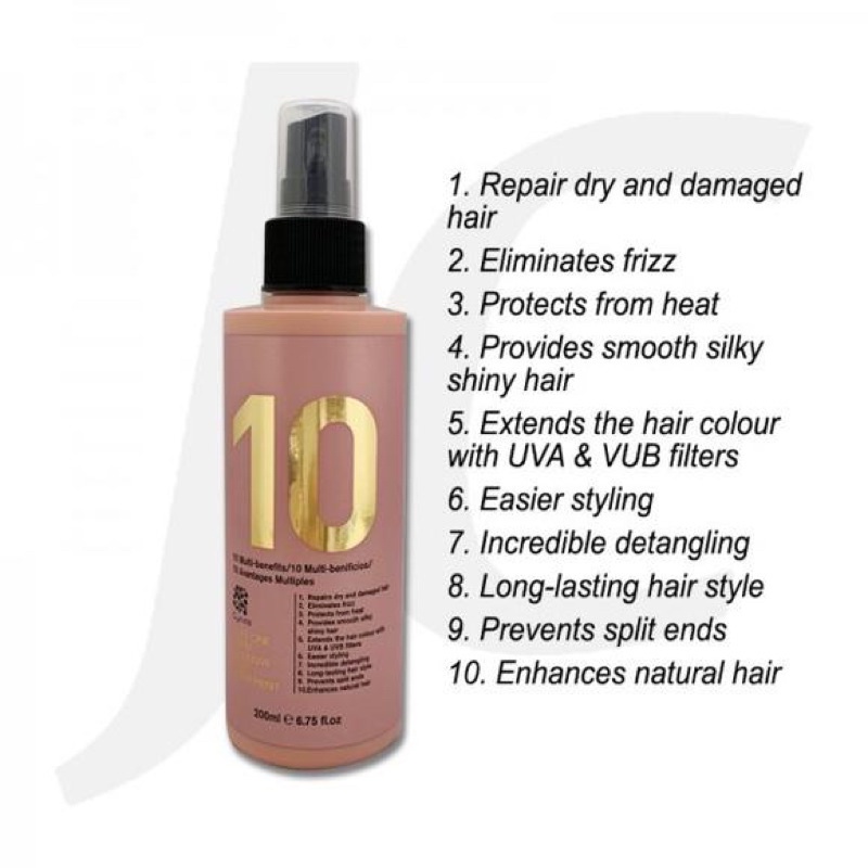 XỊT DƯỠNG HOÀN HẢO CHO MÁI TÓC YẾU HƯ TỔN 10 TRONG 1 CYNOS HAIR SPRAY 200ml