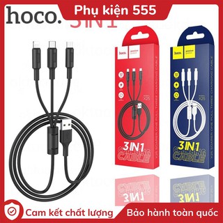 Cáp sạc nhanh hoco X25 Lightning,Micro 1M - Chính Hãng cho Iphone, Ipad - Phụ Kiện Điện Thoại