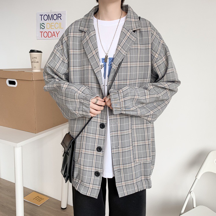 Áo khoác Hàn Quốc dáng rộng Jacket Loose R7JA24 | BigBuy360 - bigbuy360.vn