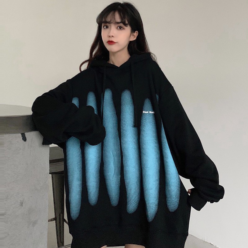 [HD2081] Áo hoodie nam nữ ULZZANG UNISEX-áo khoác nữ nỉ màu đen oversize chất nỉ bông dày dặn BST áo thu đông