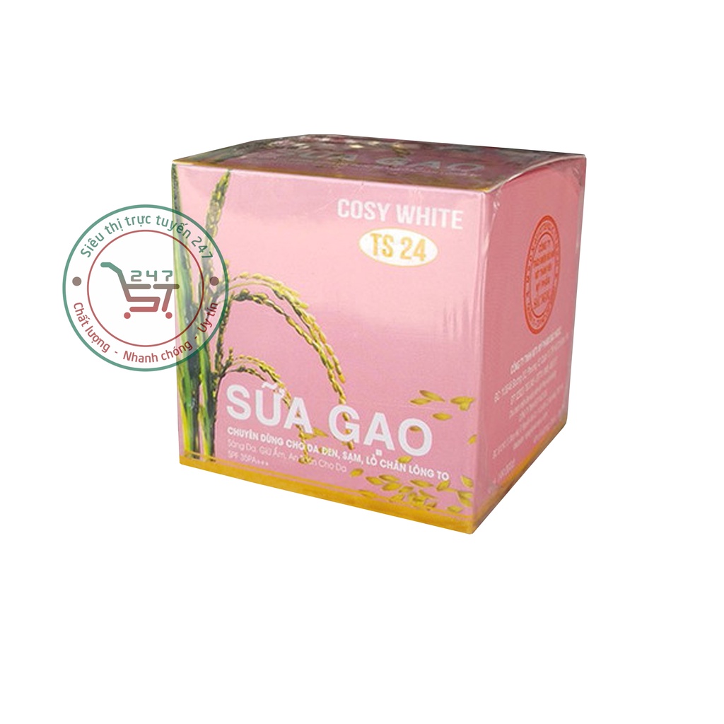 Kem dưỡng Trắng da mặt Chống nắng Giảm lão hóa Phục hồi da Sữa gạo Cosy White