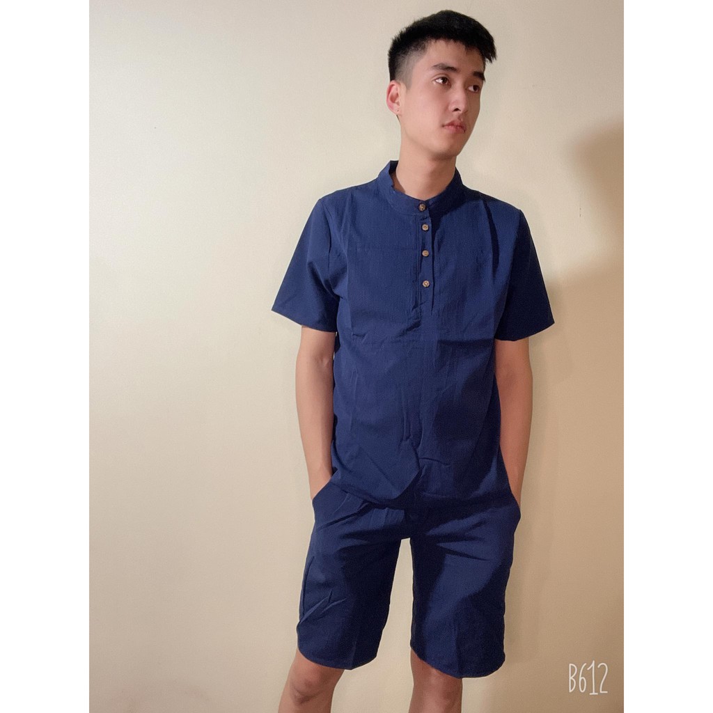 🔥 FREESHIP 🔥Bộ quần áo đũi nam cổ Tàu | BigBuy360 - bigbuy360.vn