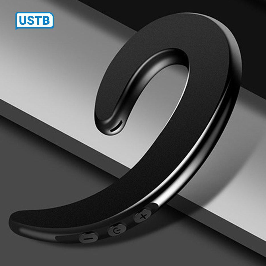 Tai nghe không dây Pulierde Y12 bluetooth 4.2 kiểu móc tai phong cách thể thao âm thanh nổi có micro truyền âm qua xương